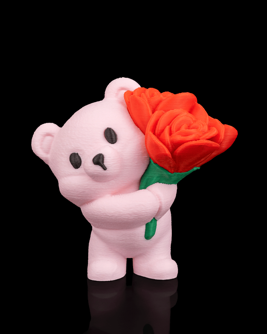 💘 Valentine’s Teddy Keychains – Personalized with Initial