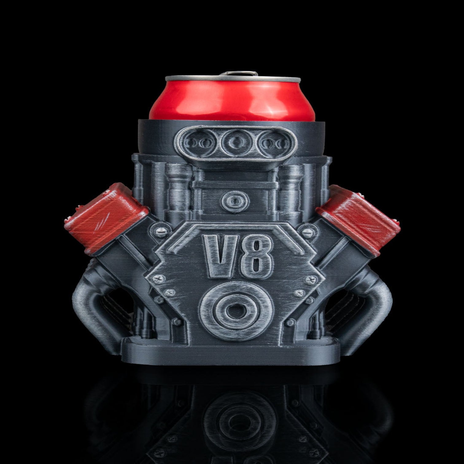 V8 Engine Can Holder