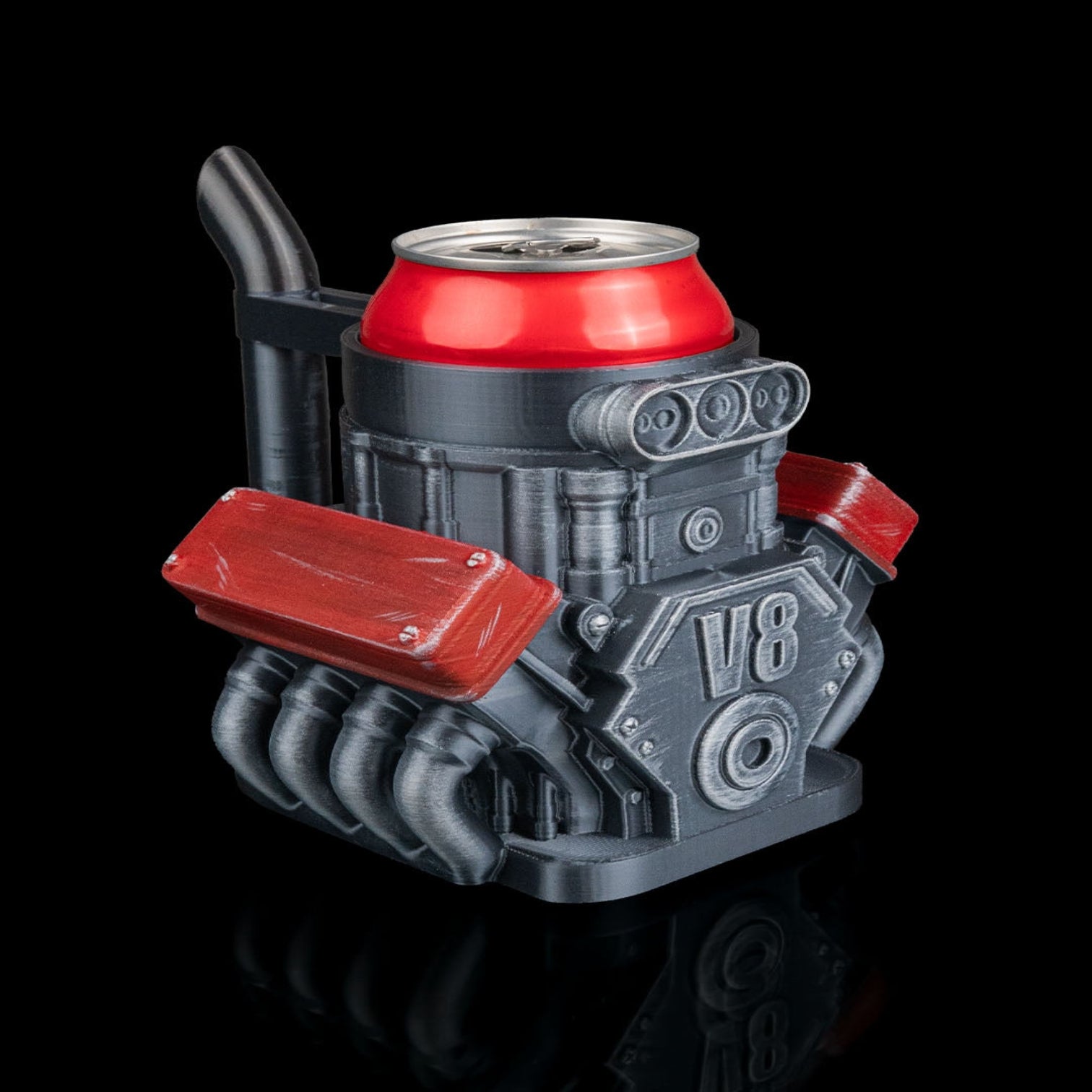 V8 Engine Can Holder