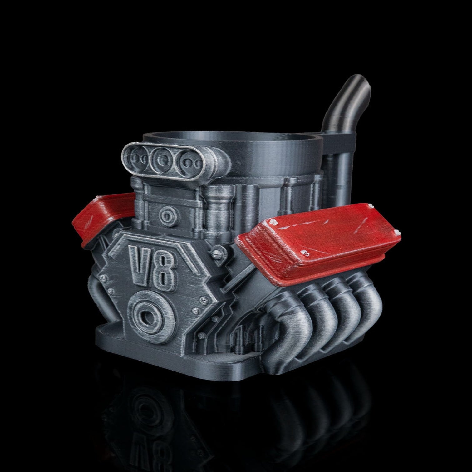V8 Engine Can Holder
