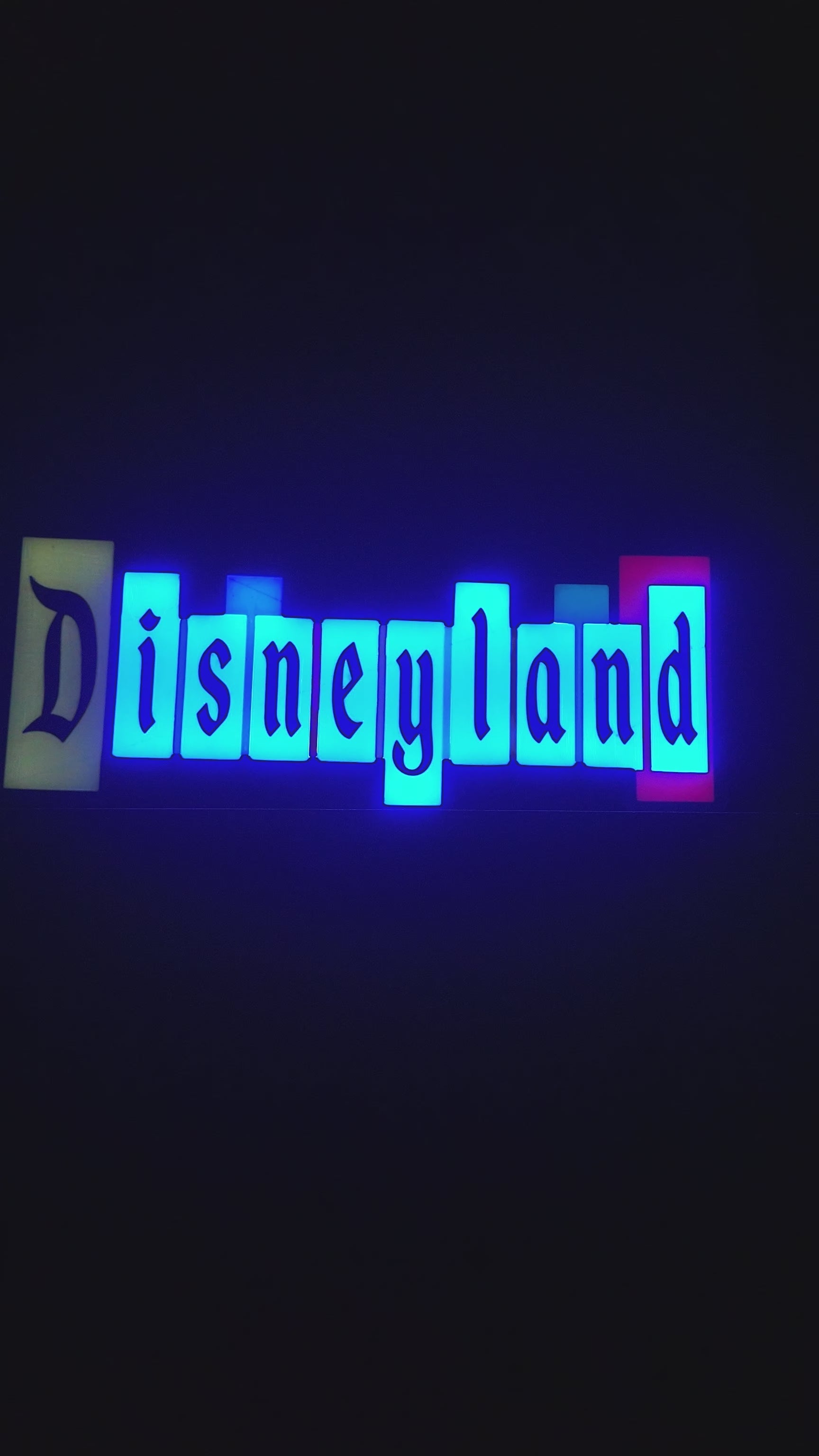 Disneyland RGB Lightbox