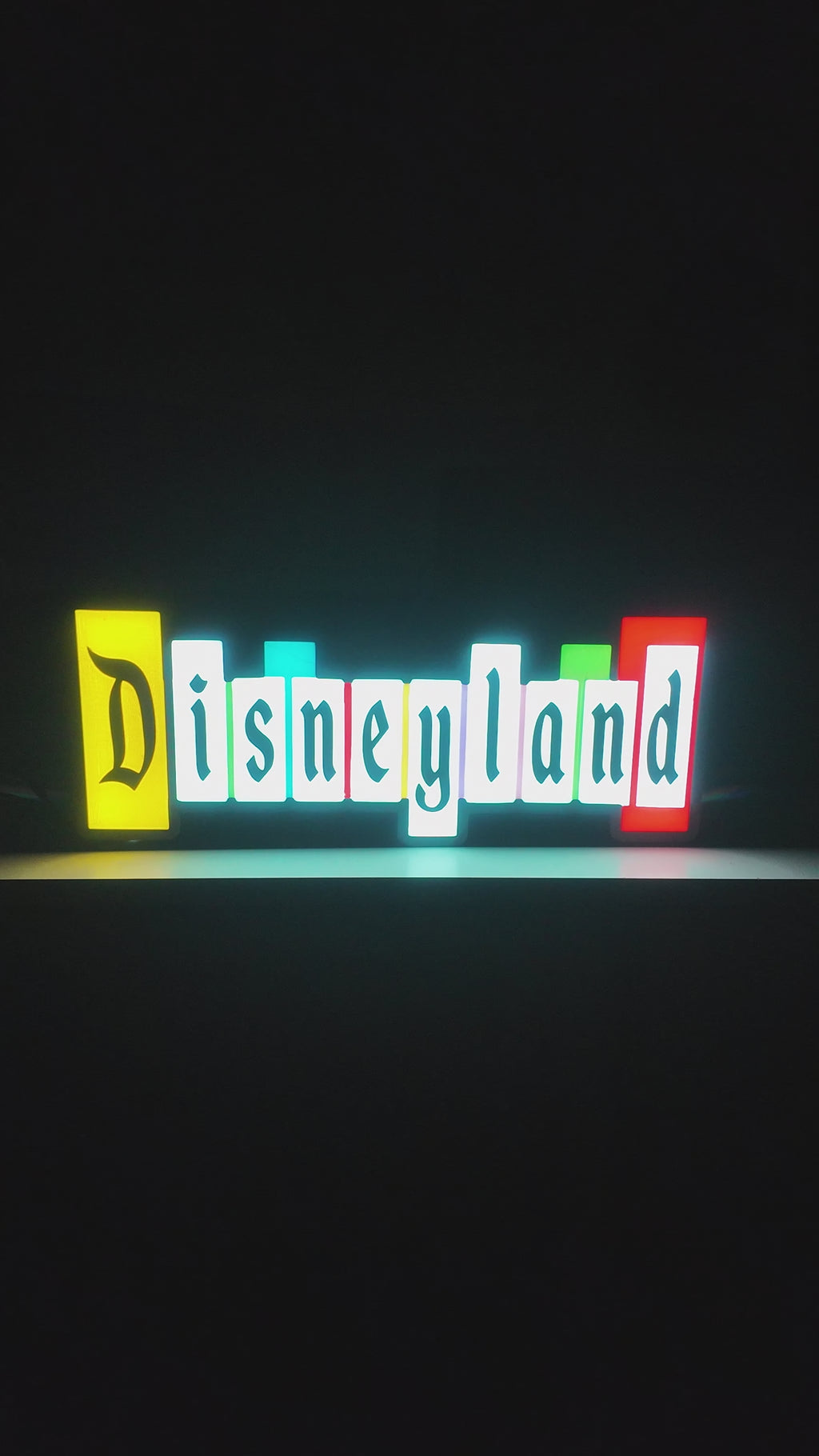 Disneyland RGB Lightbox