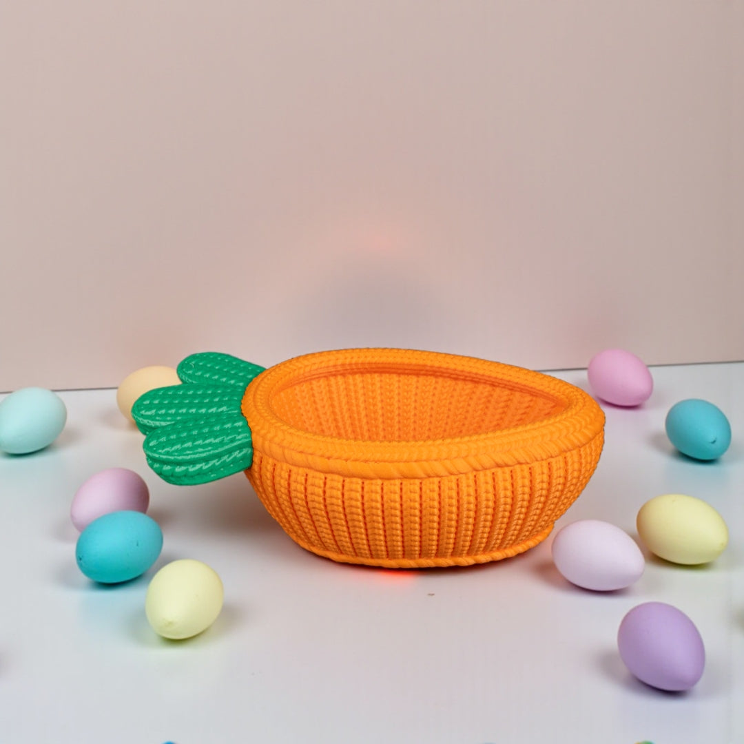 🥕🐰 Carrot Bowl – Sweet Easter Treat Holder