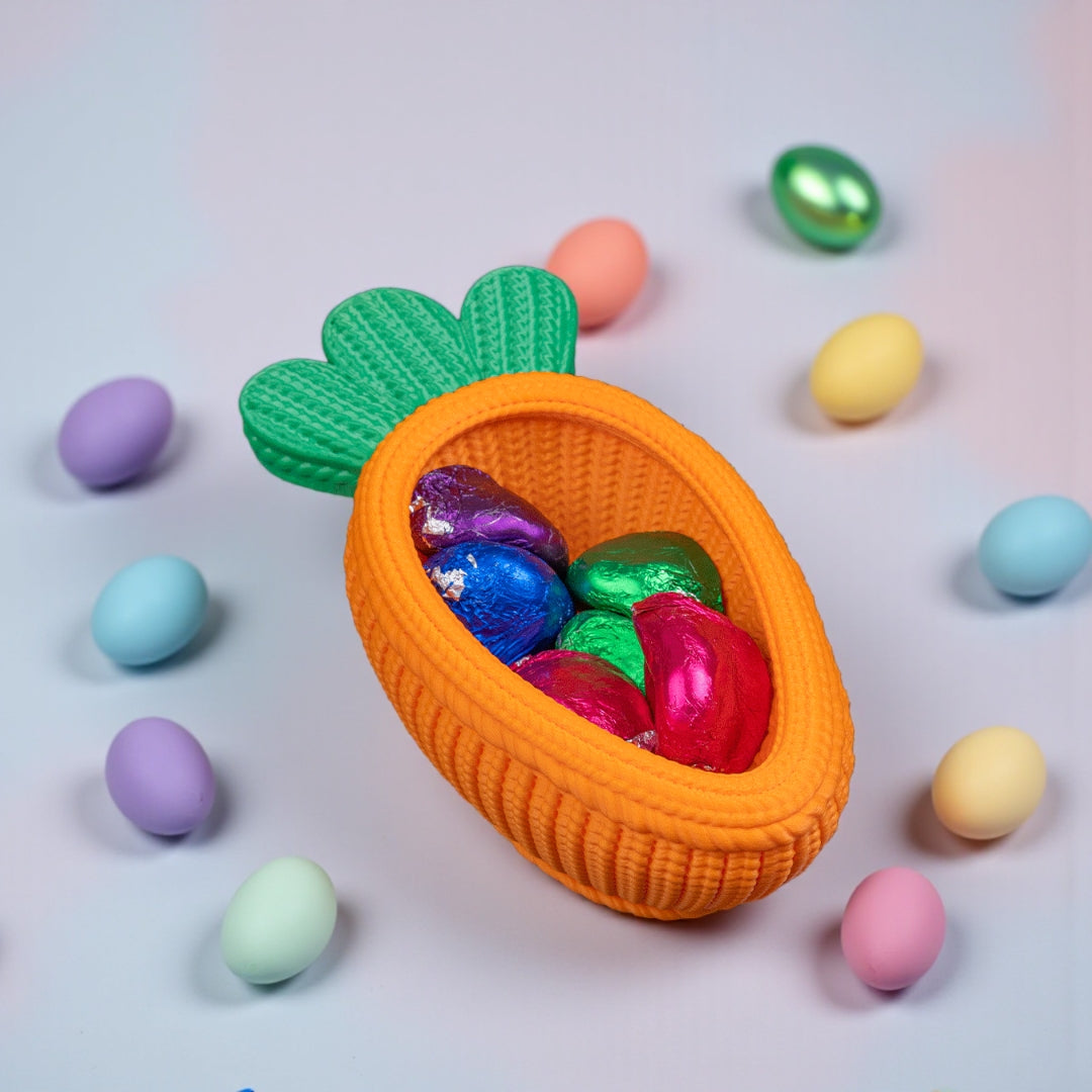 🥕🐰 Carrot Bowl – Sweet Easter Treat Holder