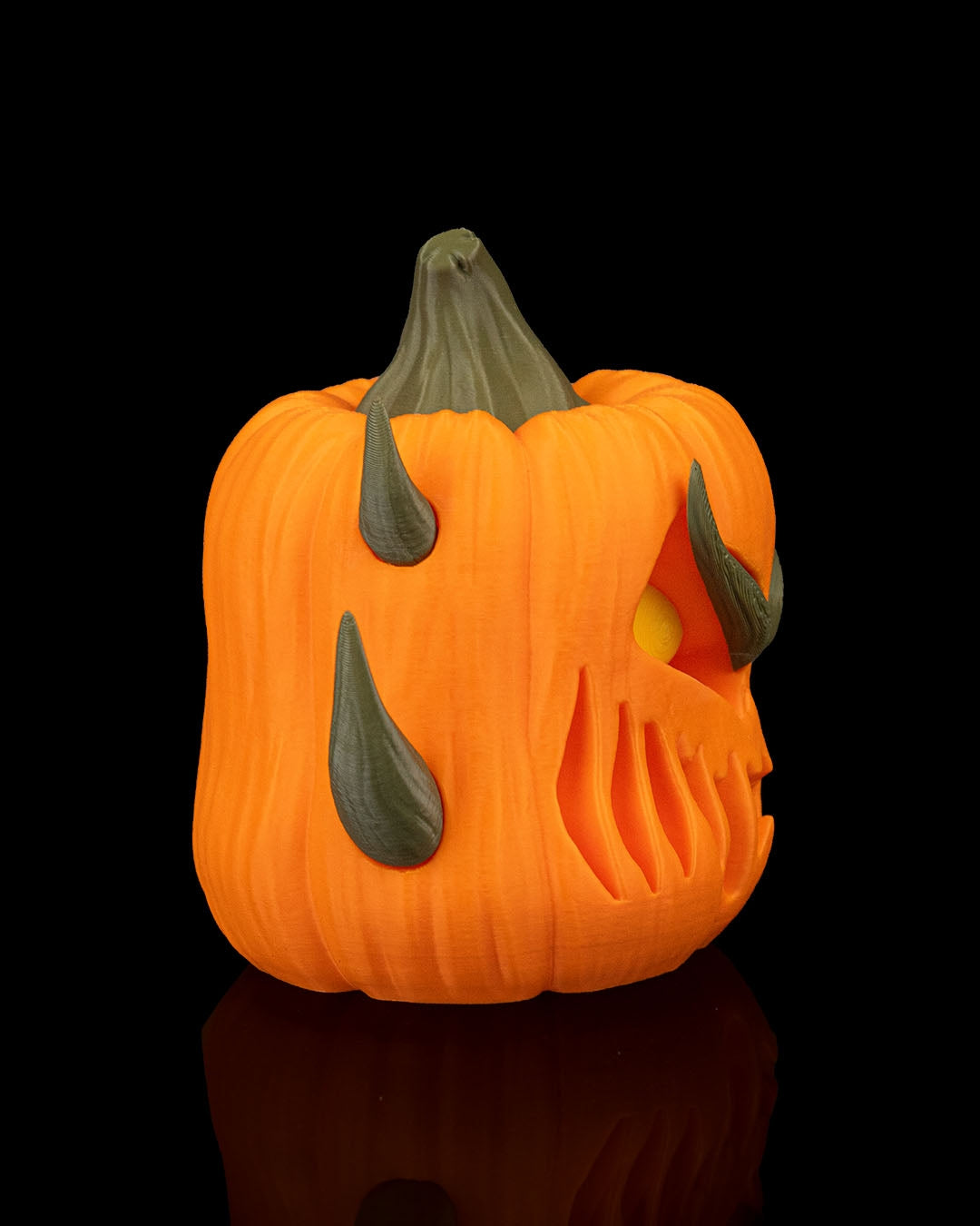 Set of 3 Spooky Pumpkins – Creepy Cute Halloween Decor 🎃👻