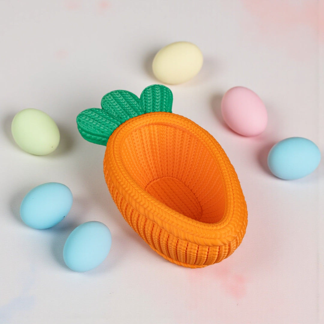 🥕🐰 Carrot Bowl – Sweet Easter Treat Holder