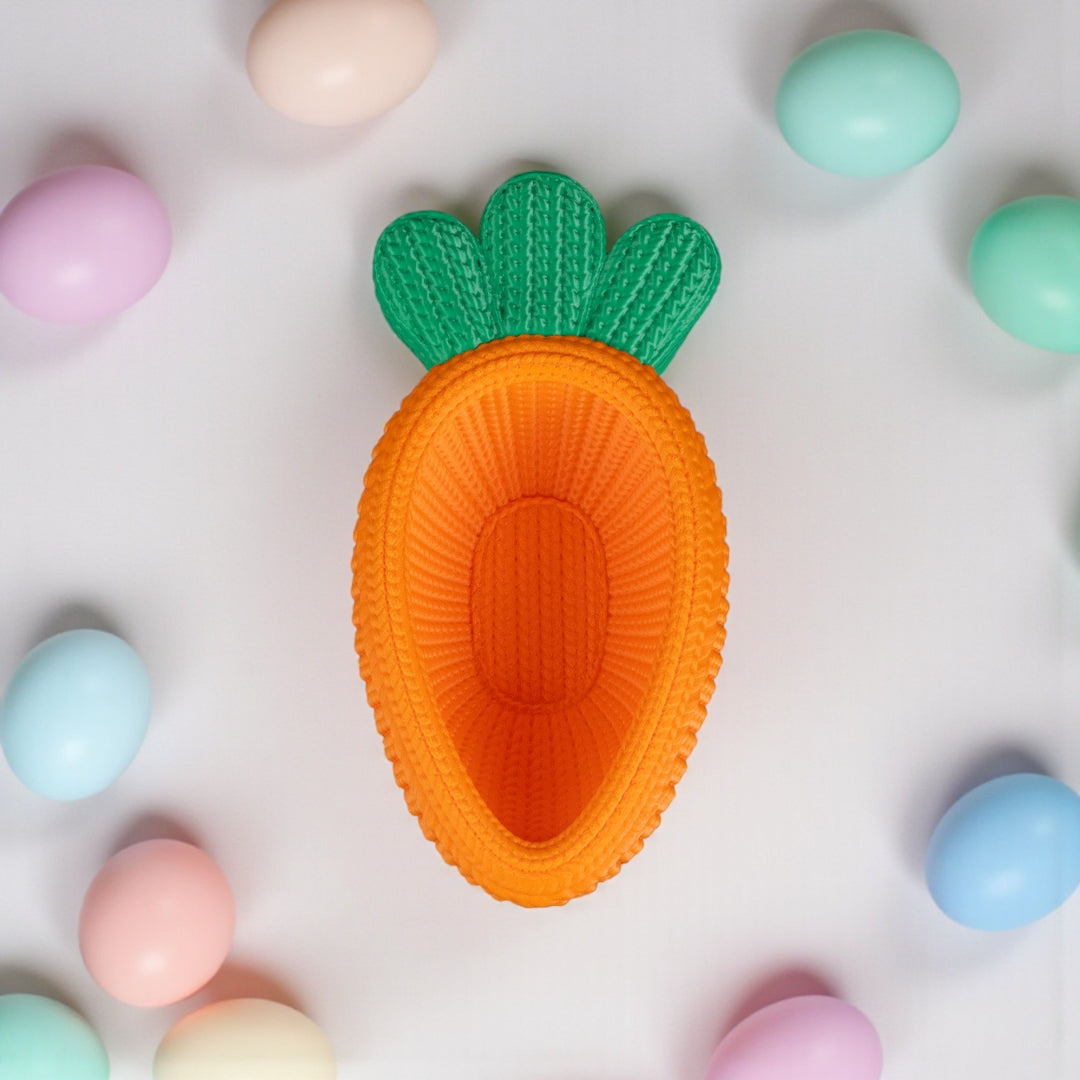 🥕🐰 Carrot Bowl – Sweet Easter Treat Holder