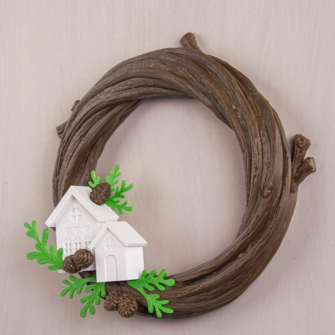 🎄 8-Inch Indoor Christmas Wreaths – Adorable Holiday Decor for Every Home 🎄