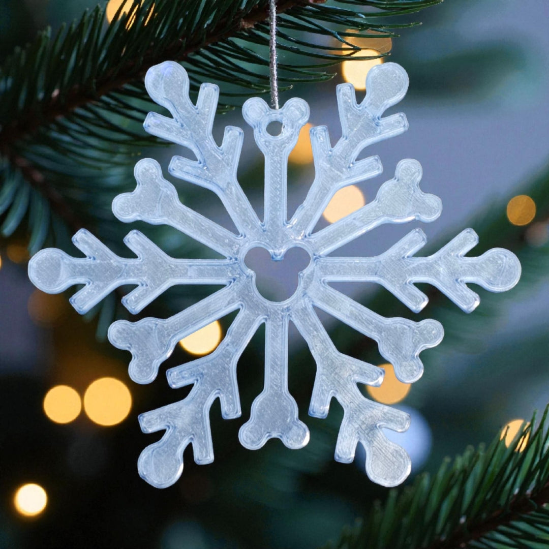 Set of 6 Magical Snowflakes  – Disney Inspired Edition ❄️✨