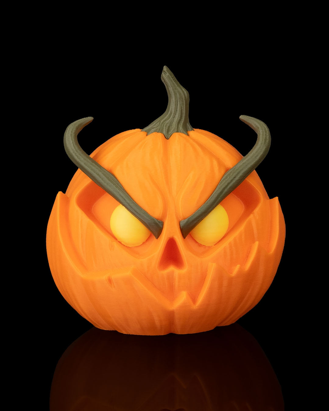 Set of 3 Spooky Pumpkins – Creepy Cute Halloween Decor 🎃👻