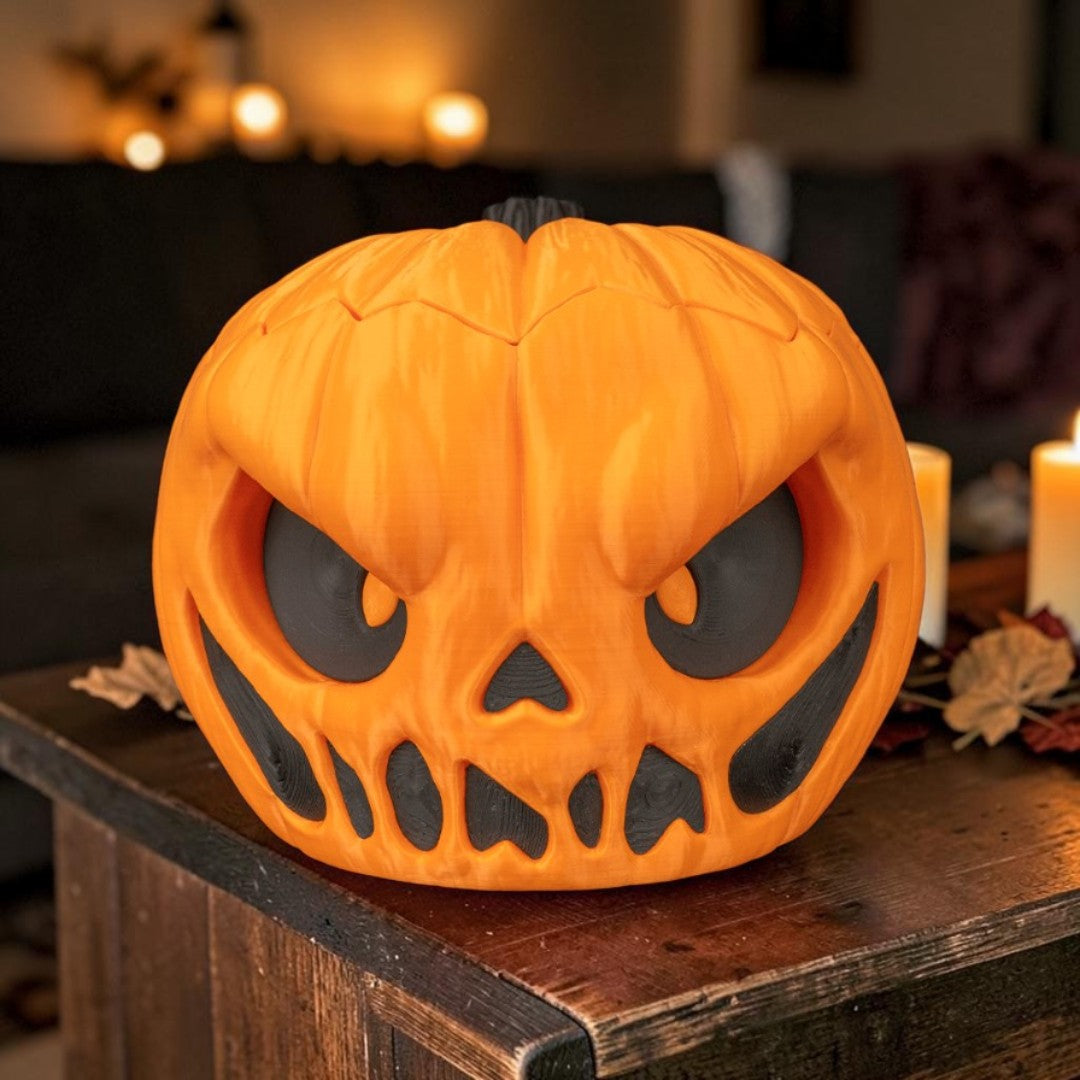 🎃 Peek-a-Boo Pumpkin Bowl – Interactive Jack-O’-Lantern