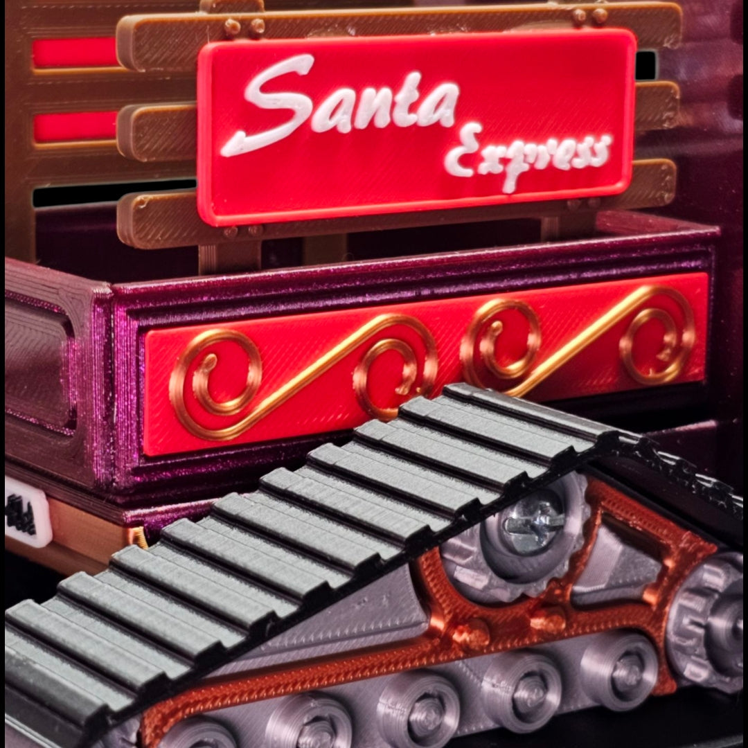 Santa Express Hot Rod Sleigh – The Ultimate Holiday Showstopper 🚗🎅🔥