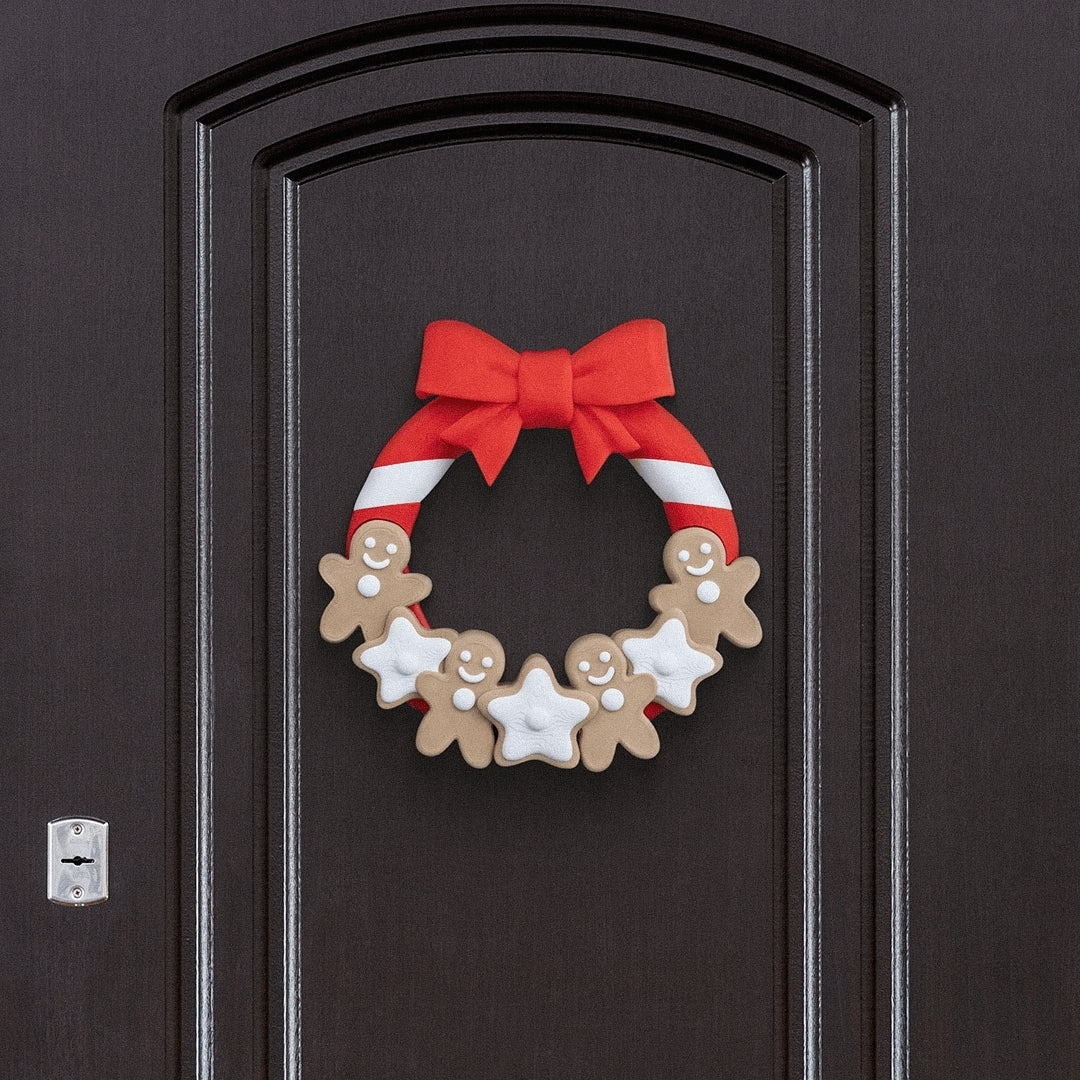 🎄 8-Inch Indoor Christmas Wreaths – Adorable Holiday Decor for Every Home 🎄
