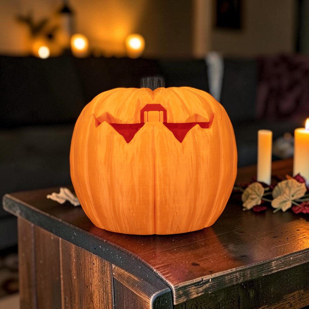 🎃 Peek-a-Boo Pumpkin Bowl – Interactive Jack-O’-Lantern
