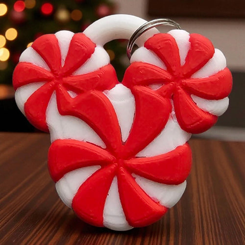 Disney Holiday Treat Keychain Set 🍭🎁