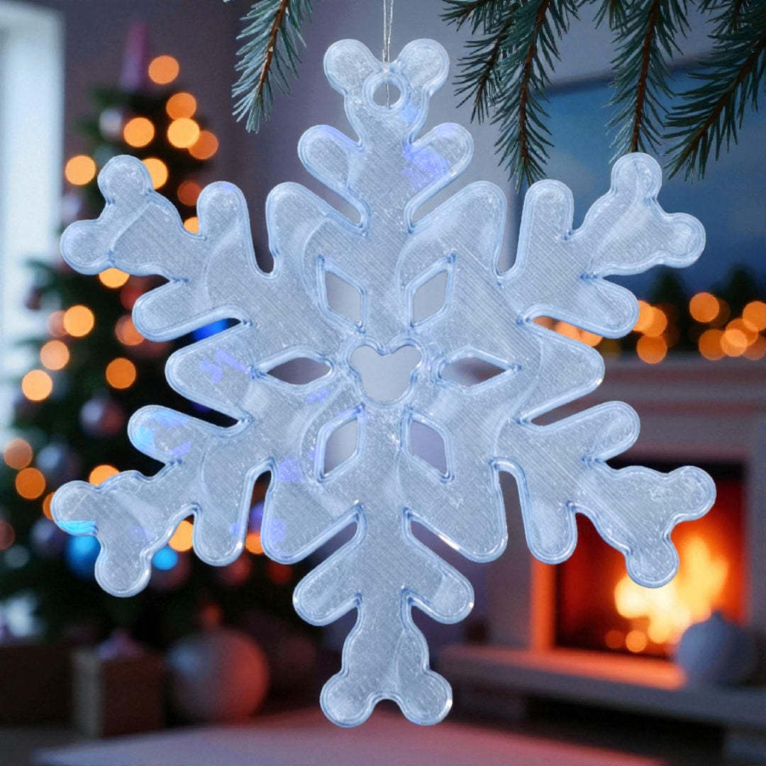 Set of 6 Magical Snowflakes  – Disney Inspired Edition ❄️✨