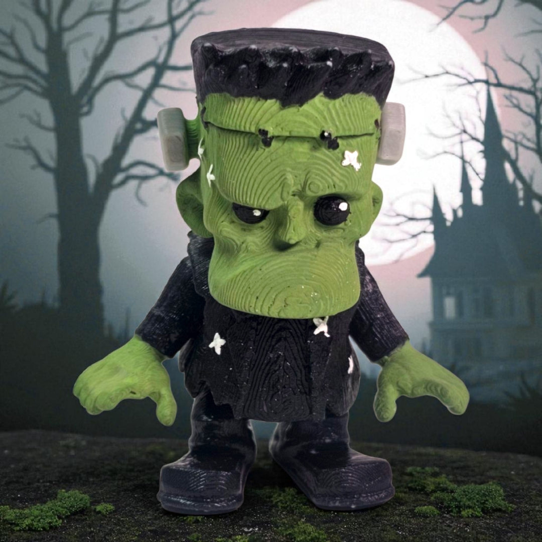 Boo Crew Bundle – 6 Mini Halloween Figures with Container