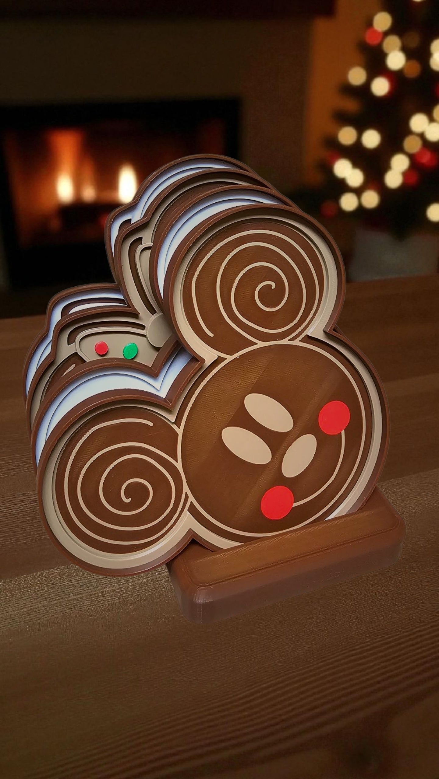 Holiday Disney Cookie Coasters – Festive Mickey & Minnie Set 🍪✨