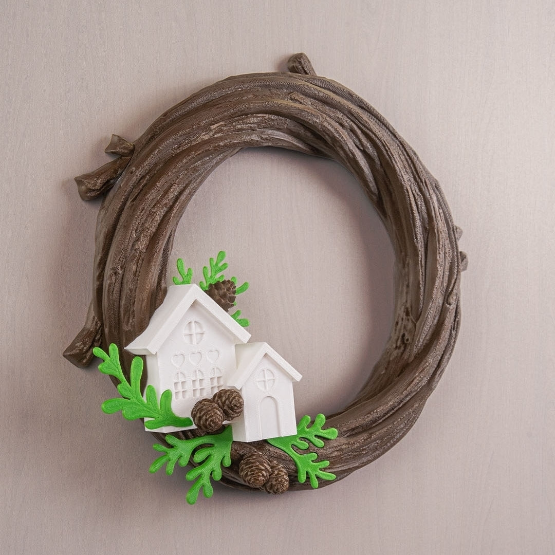 🎄 8-Inch Indoor Christmas Wreaths – Adorable Holiday Decor for Every Home 🎄