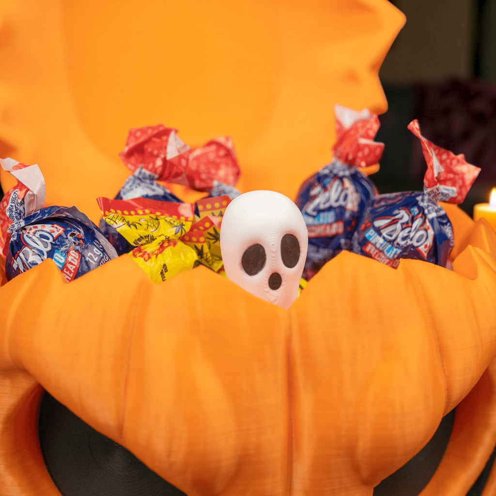 🎃 Peek-a-Boo Pumpkin Bowl – Interactive Jack-O’-Lantern