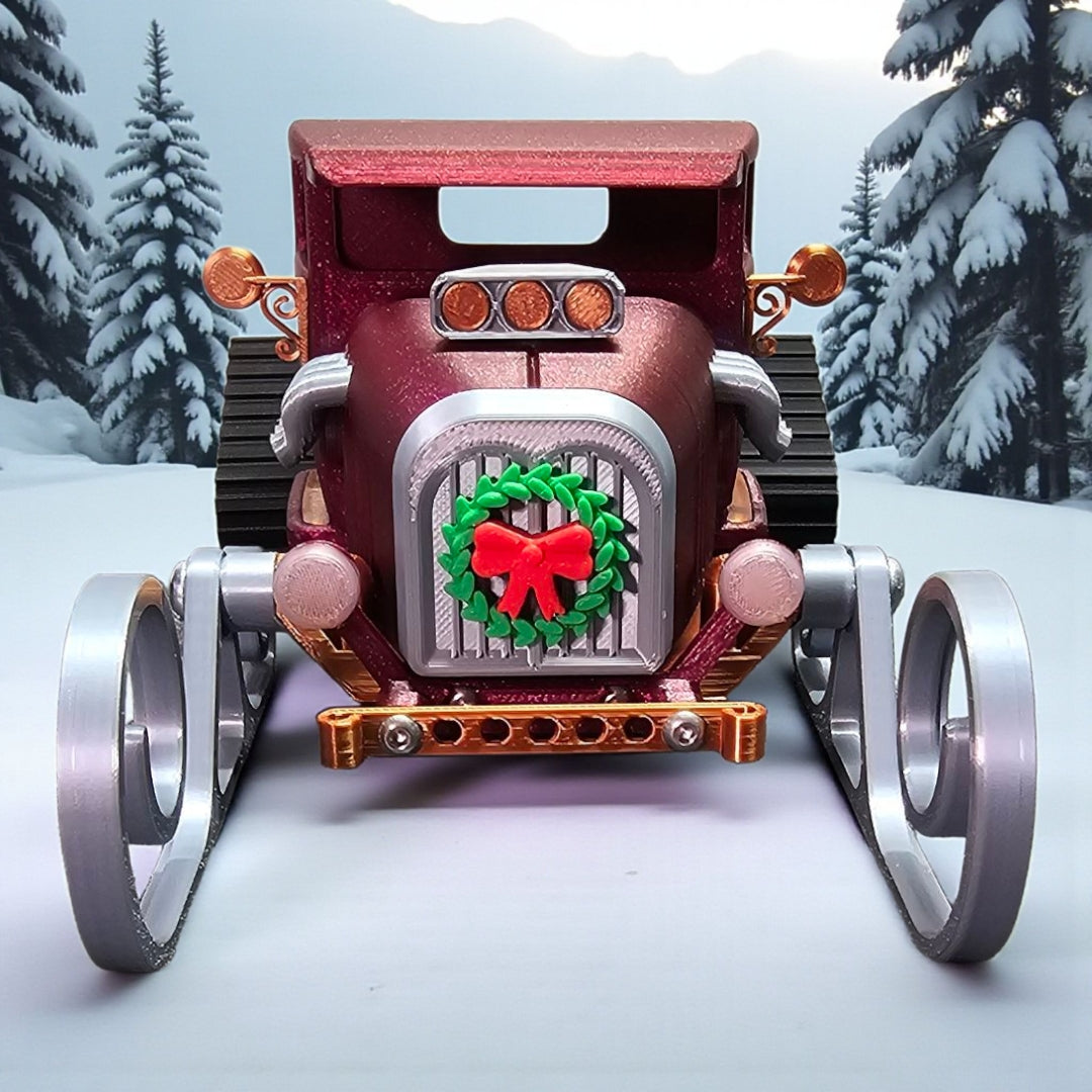 Santa Express Hot Rod Sleigh – The Ultimate Holiday Showstopper 🚗🎅🔥